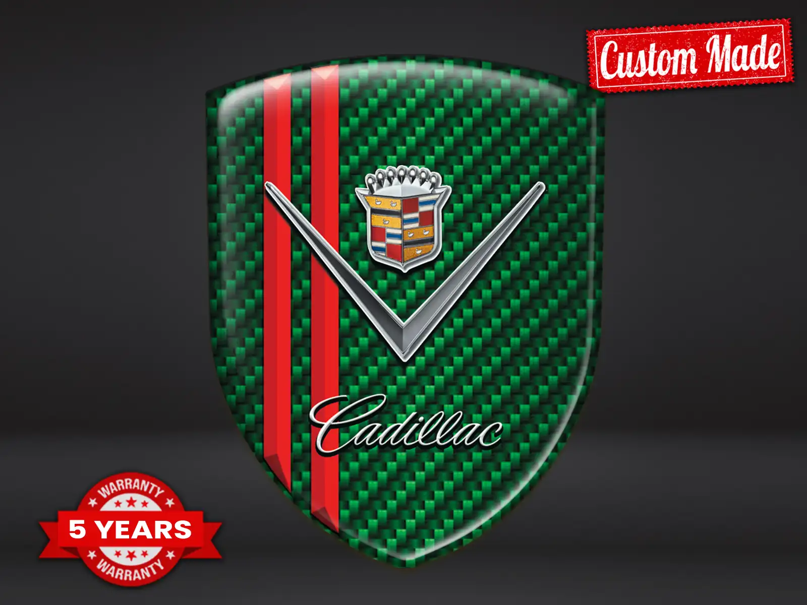 Cadillac Emblèmes Auto Édition Max Résistants Professionnels ST